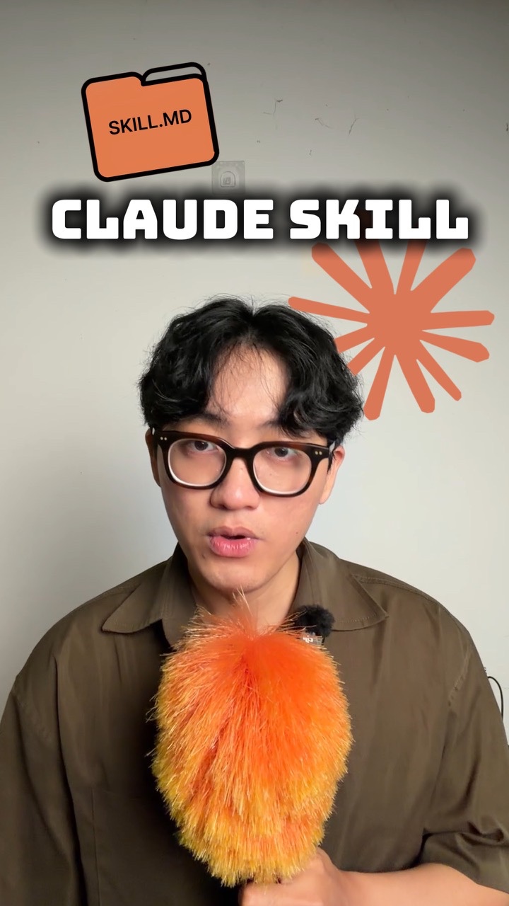 Thumbnail video hướng dẫn Claude Skill của WhatsUpAI